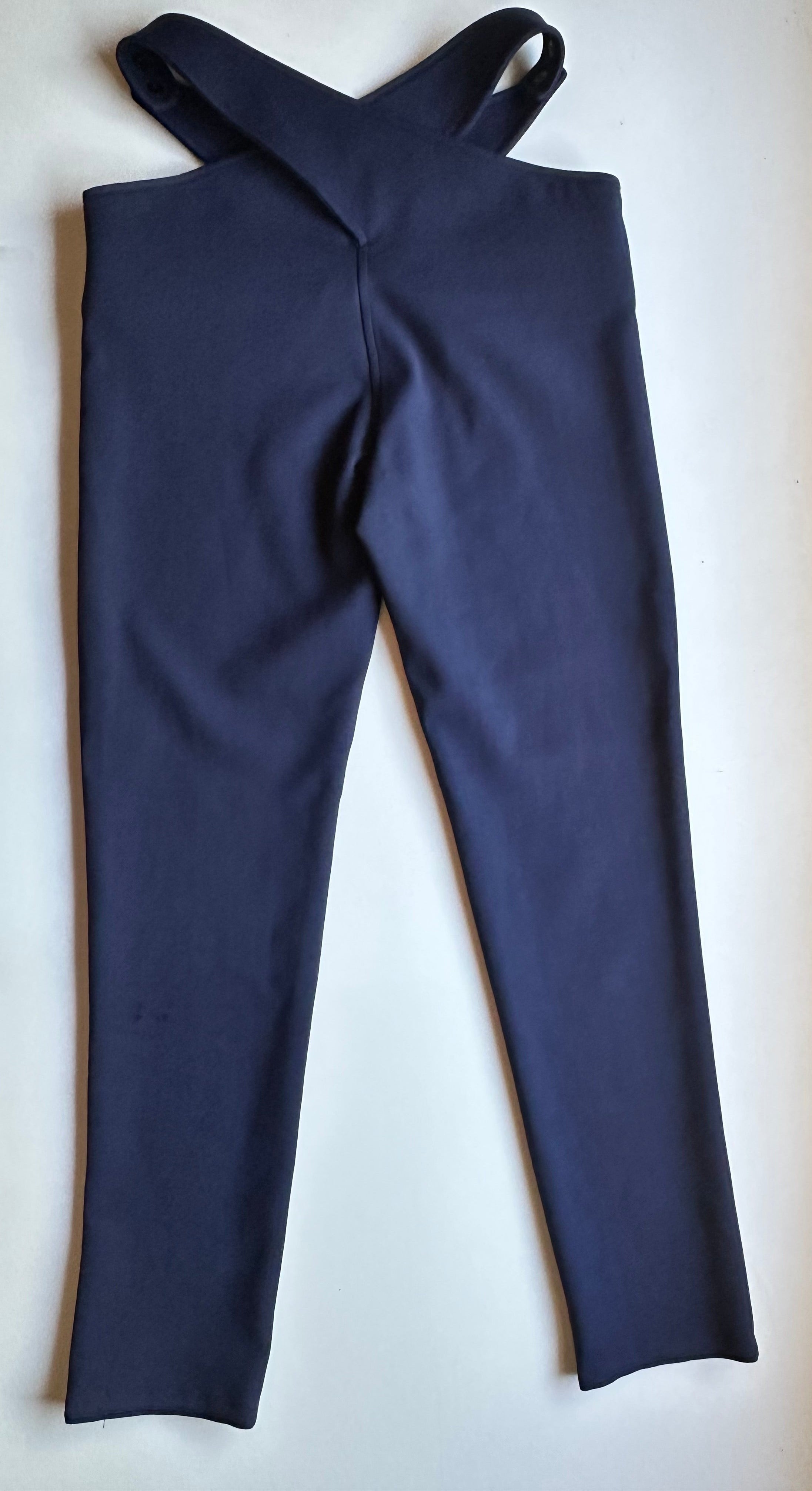 Courrèges Paris — Crossover Waistband Trousers, c. 1988–1995